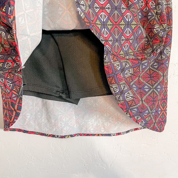 Krimson Klover Geometric Print Athletic Skort - Picture 4 of 6